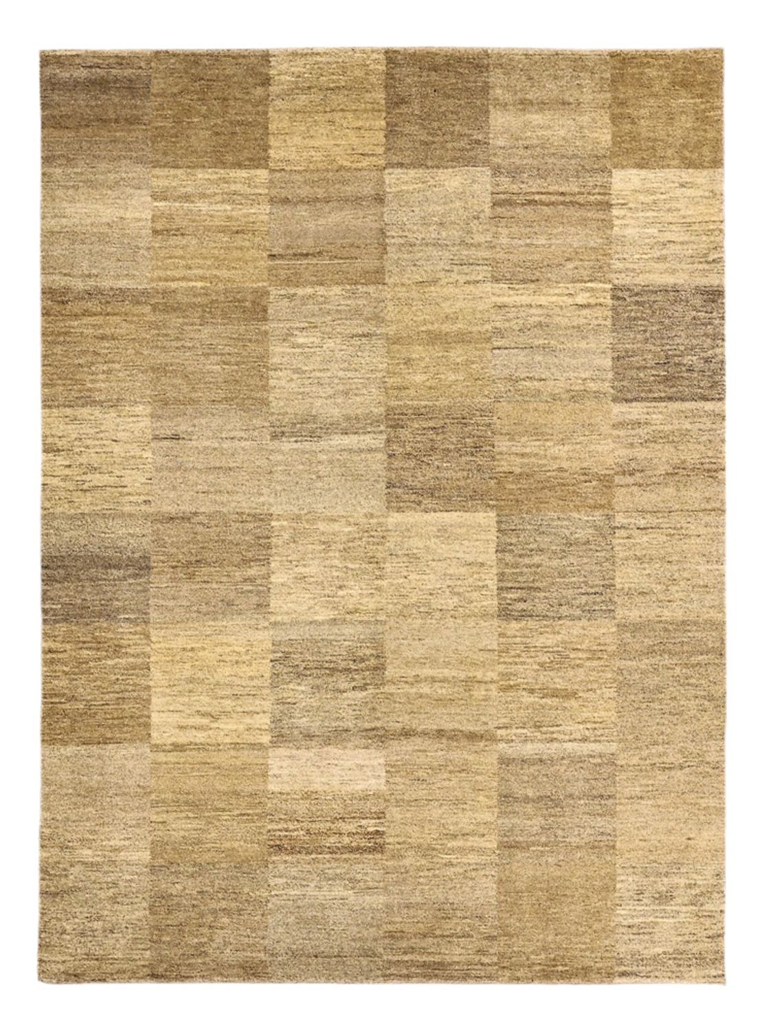 Alfombra Gabbeh - Loribaft Persa - 231 x 173 cm - beige oscuro