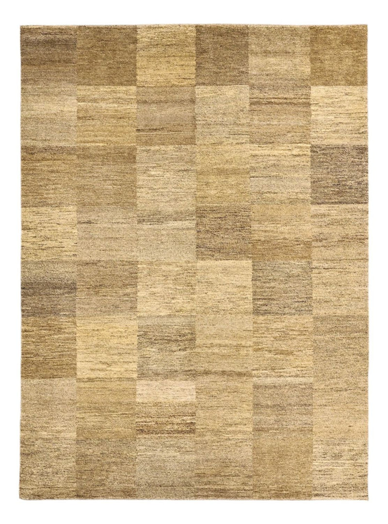 Alfombra Gabbeh - Loribaft Persa - 231 x 173 cm - beige oscuro