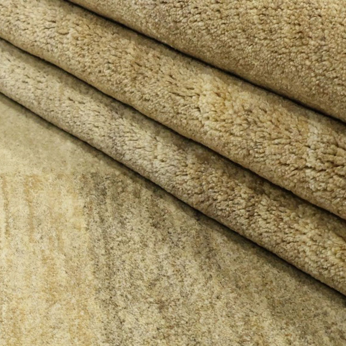 Alfombra Gabbeh - Loribaft Persa - 231 x 173 cm - beige oscuro