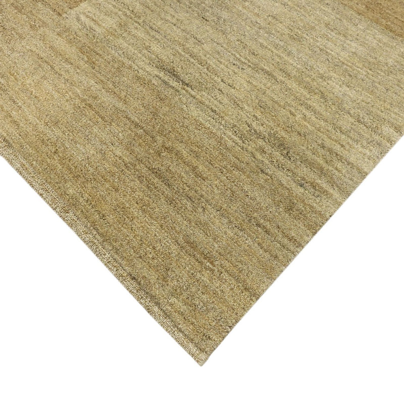 Alfombra Gabbeh - Loribaft Persa - 226 x 164 cm - beige oscuro