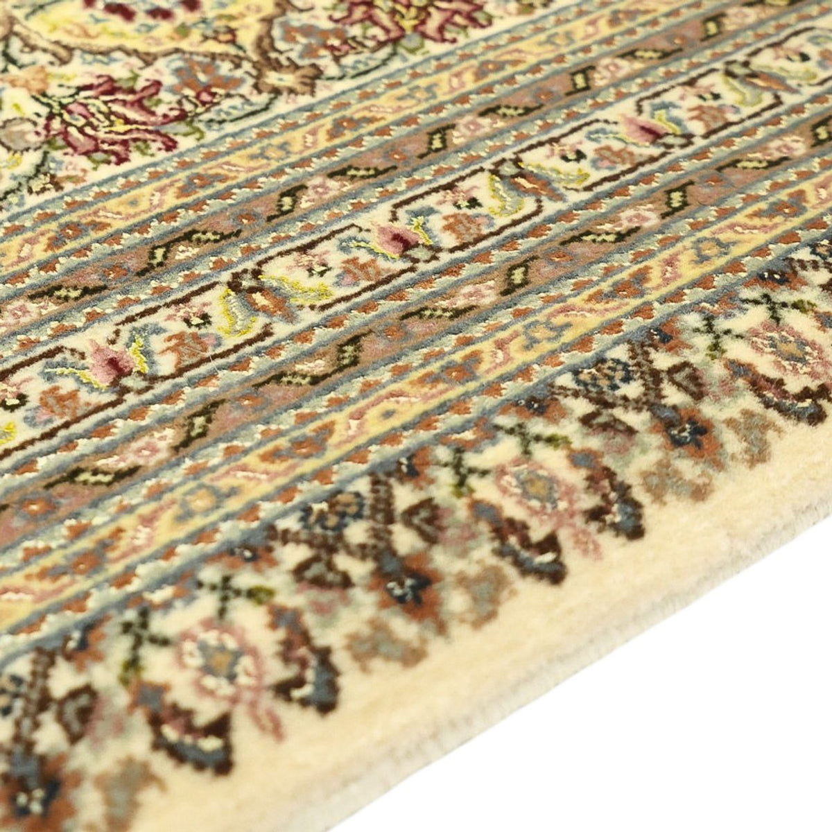 Alfombra Persa - Tabriz - Real - Real - 351 x 250 cm - beige oscuro