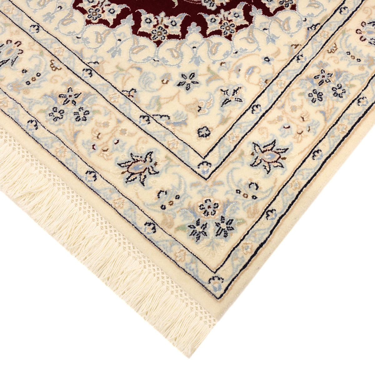 Alfombra Persa - Nain - Real - Real - 152 x 100 cm - rojo