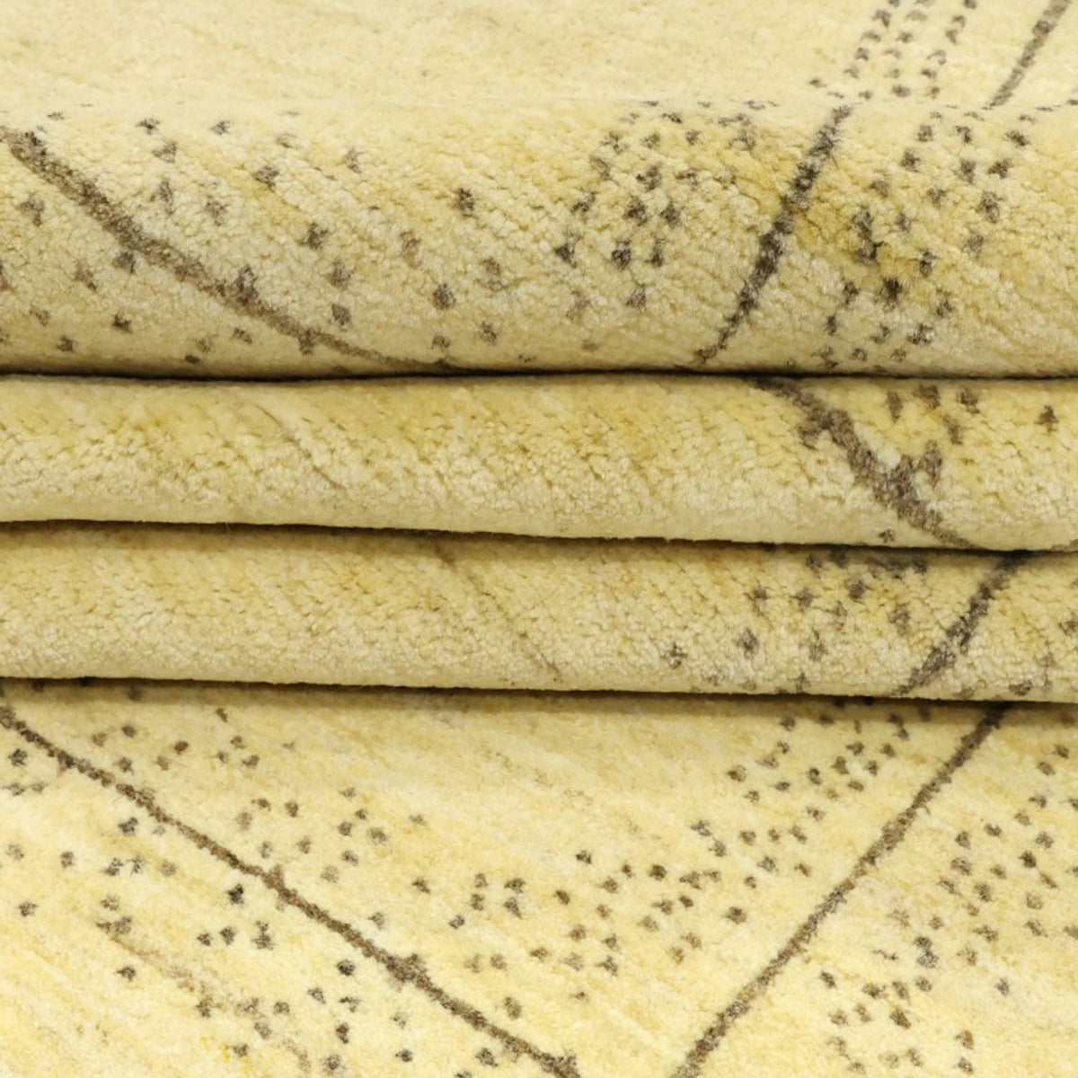 Alfombra Gabbeh - Loribaft Persa - 283 x 221 cm - beige