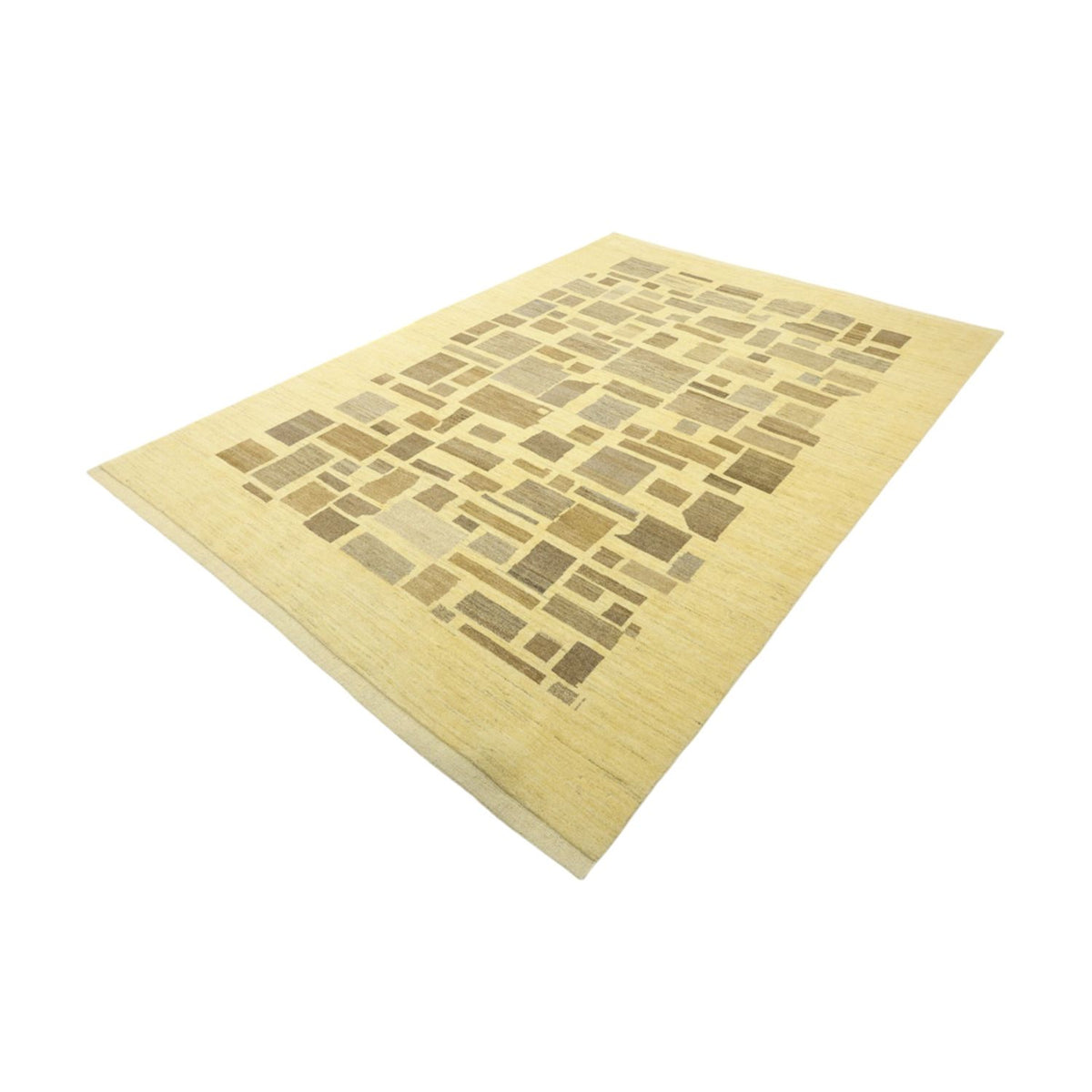 Alfombra Gabbeh - Loribaft Persa - 287 x 200 cm - beige claro