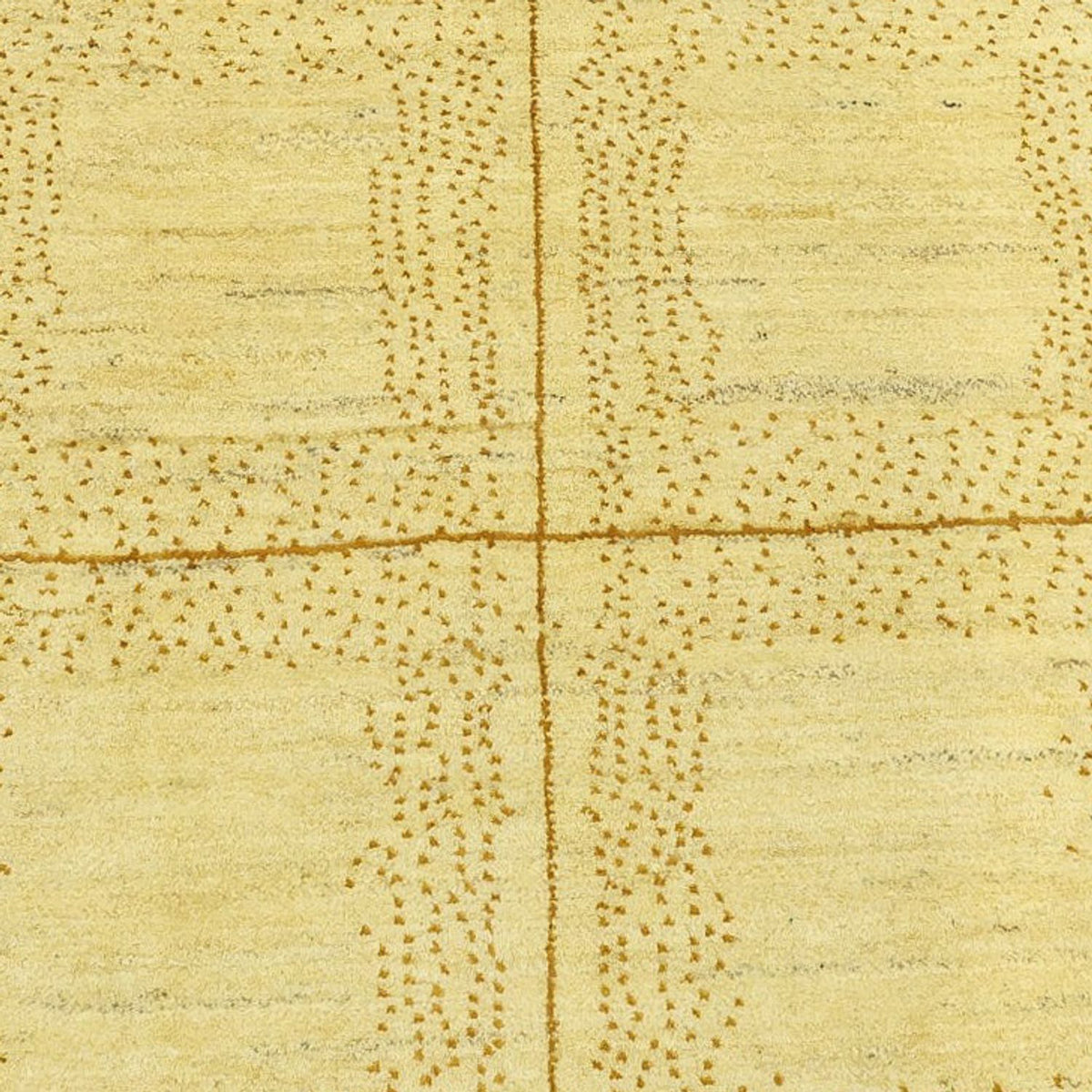 Alfombra Gabbeh - Loribaft Persa - 281 x 204 cm - beige claro