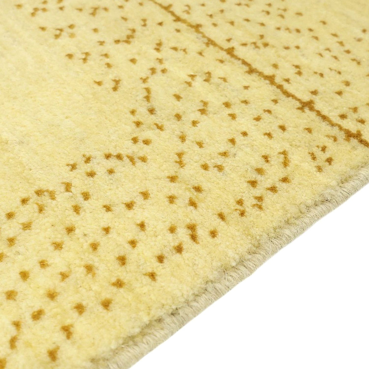 Alfombra Gabbeh - Loribaft Persa - 281 x 204 cm - beige claro