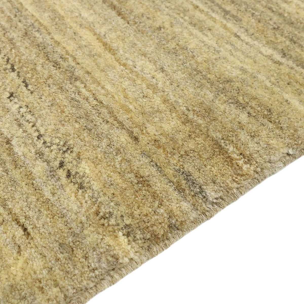 Alfombra Gabbeh - Loribaft Persa - 291 x 196 cm - beige oscuro