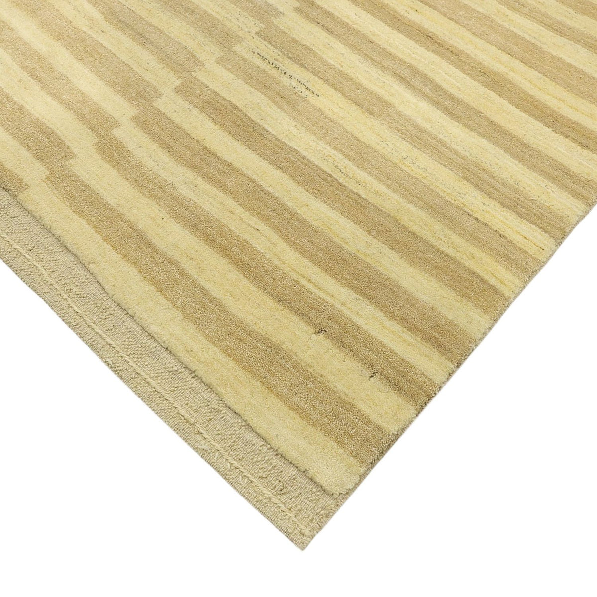 Alfombra Gabbeh - Loribaft Persa - 292 x 198 cm - beige claro
