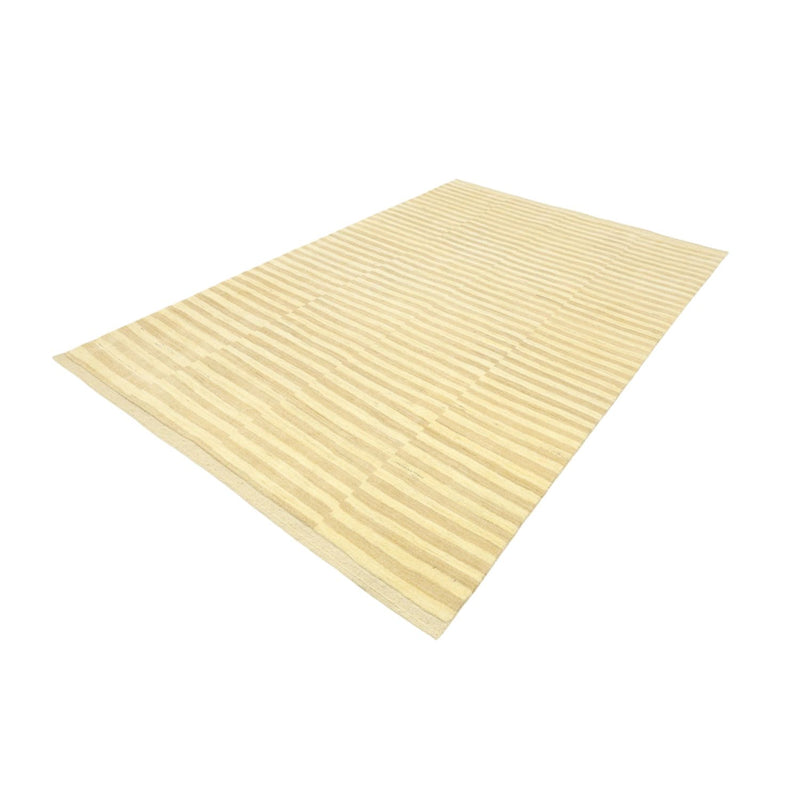 Alfombra Gabbeh - Loribaft Persa - 292 x 198 cm - beige claro
