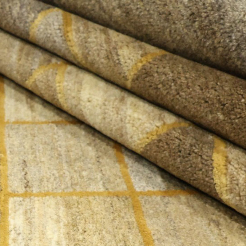 Alfombra Gabbeh - Loribaft Persa - 290 x 205 cm - beige oscuro