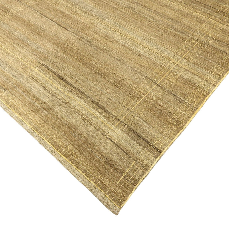 Alfombra Gabbeh - Loribaft Persa - 227 x 173 cm - beige oscuro