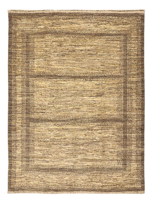 Alfombra Gabbeh - Loribaft Persa - 224 x 170 cm - beige oscuro