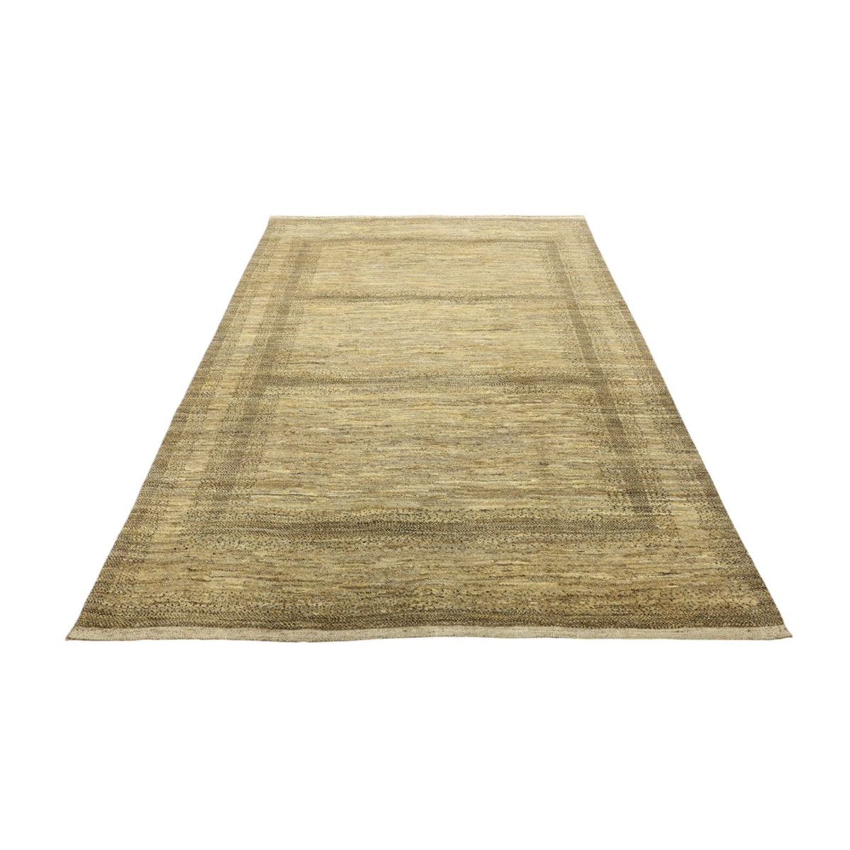 Alfombra Gabbeh - Loribaft Persa - 224 x 170 cm - beige oscuro