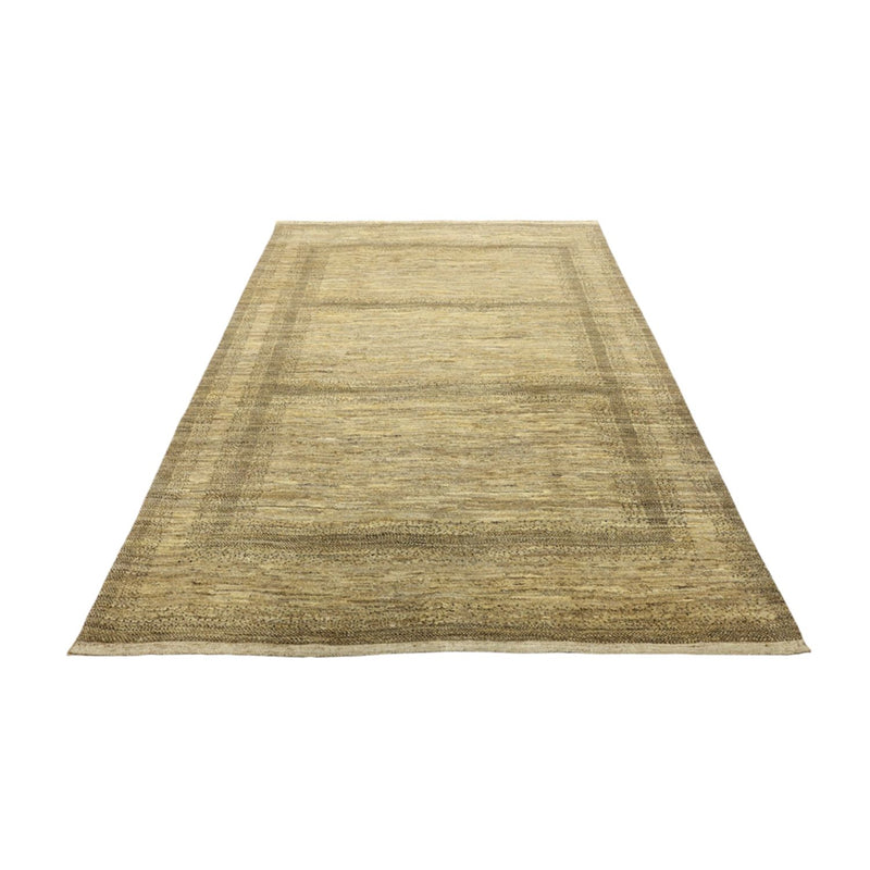 Alfombra Gabbeh - Loribaft Persa - 224 x 170 cm - beige oscuro