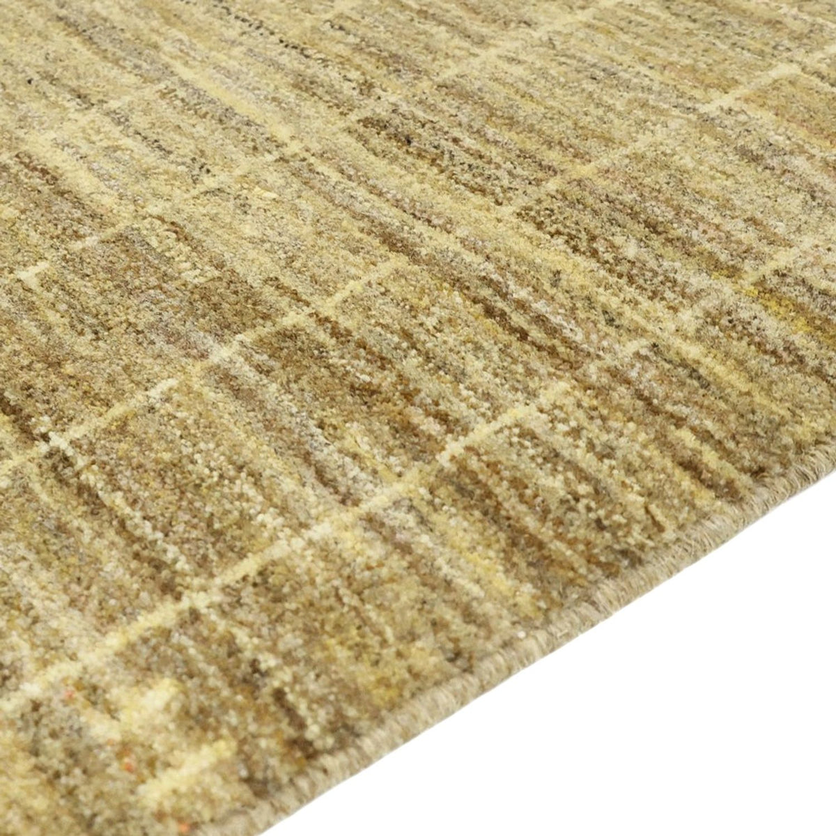 Alfombra Gabbeh - Loribaft Persa - 232 x 168 cm - beige oscuro
