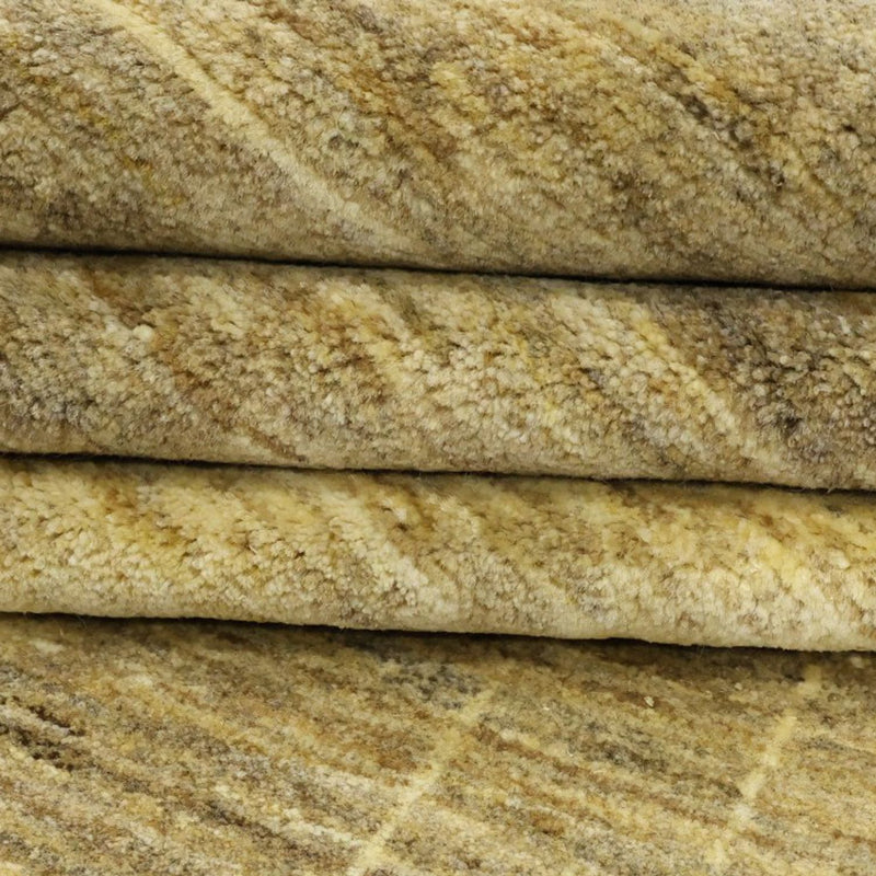 Alfombra Gabbeh - Loribaft Persa - 232 x 168 cm - beige oscuro