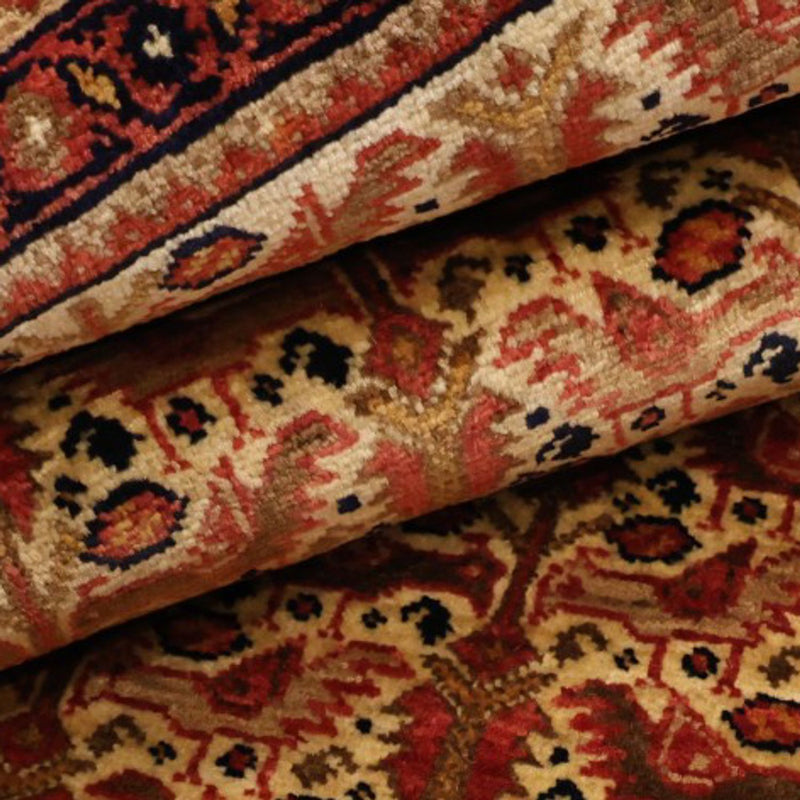 Alfombra de pasillo Alfombra Gabbeh - Loribaft Persa - 187 x 103 cm - marrón