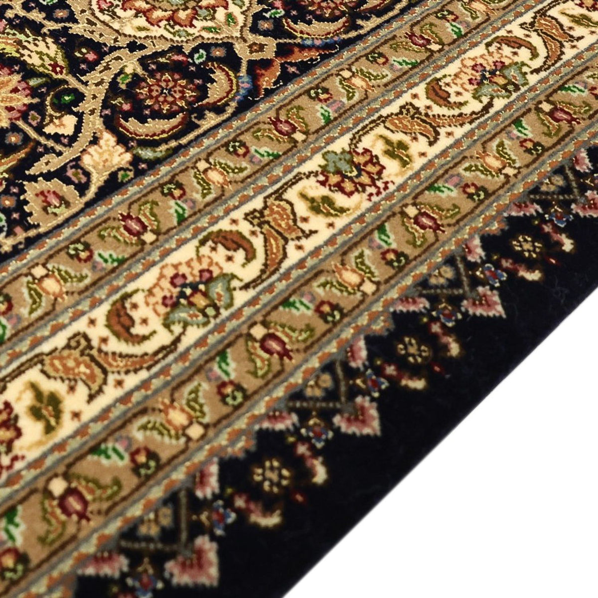 Alfombra Persa - Tabriz - Real - Real - 354 x 248 cm - marrón oscuro