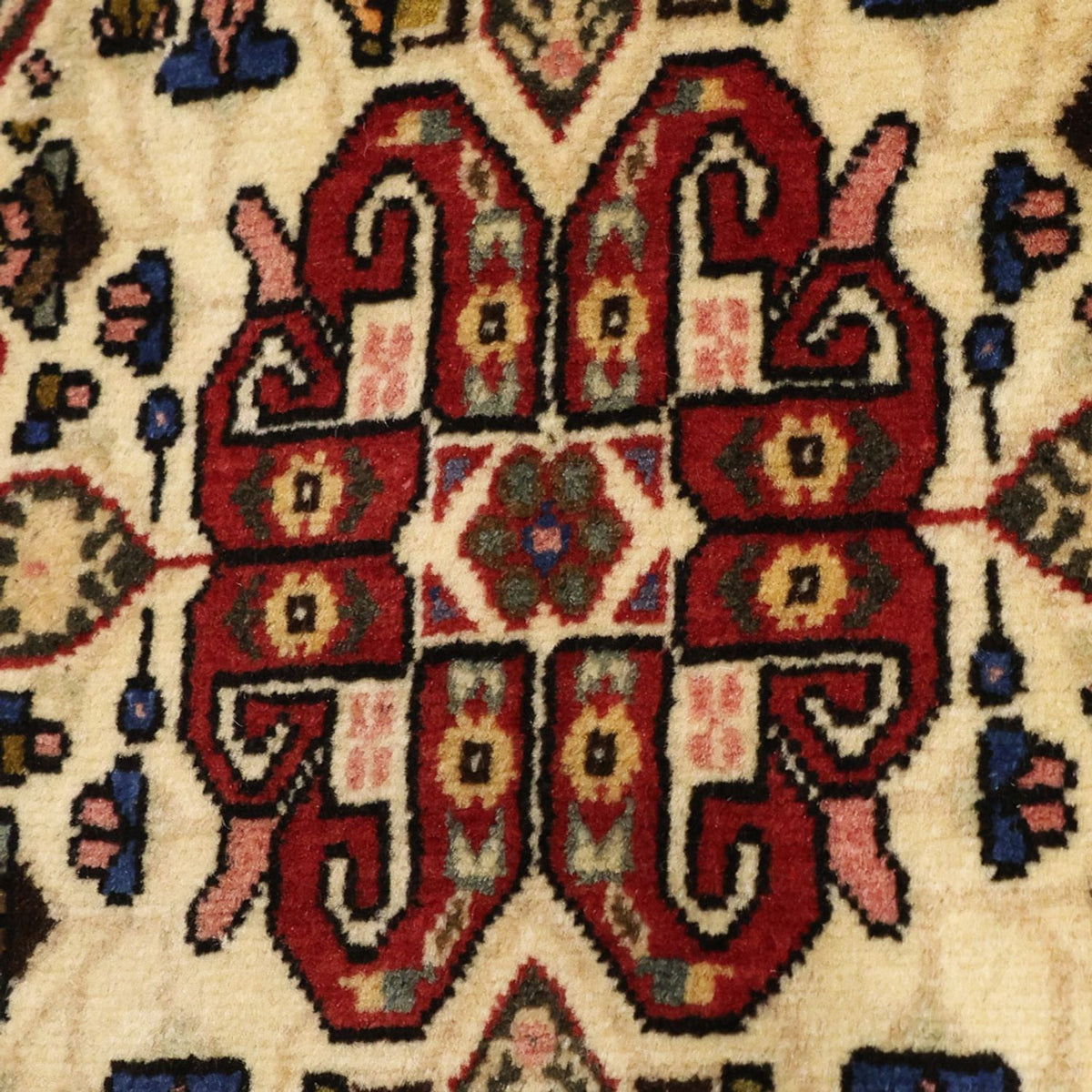 Alfombra Gabbeh - Persa Kashkuli - 153 x 70 cm - rojo