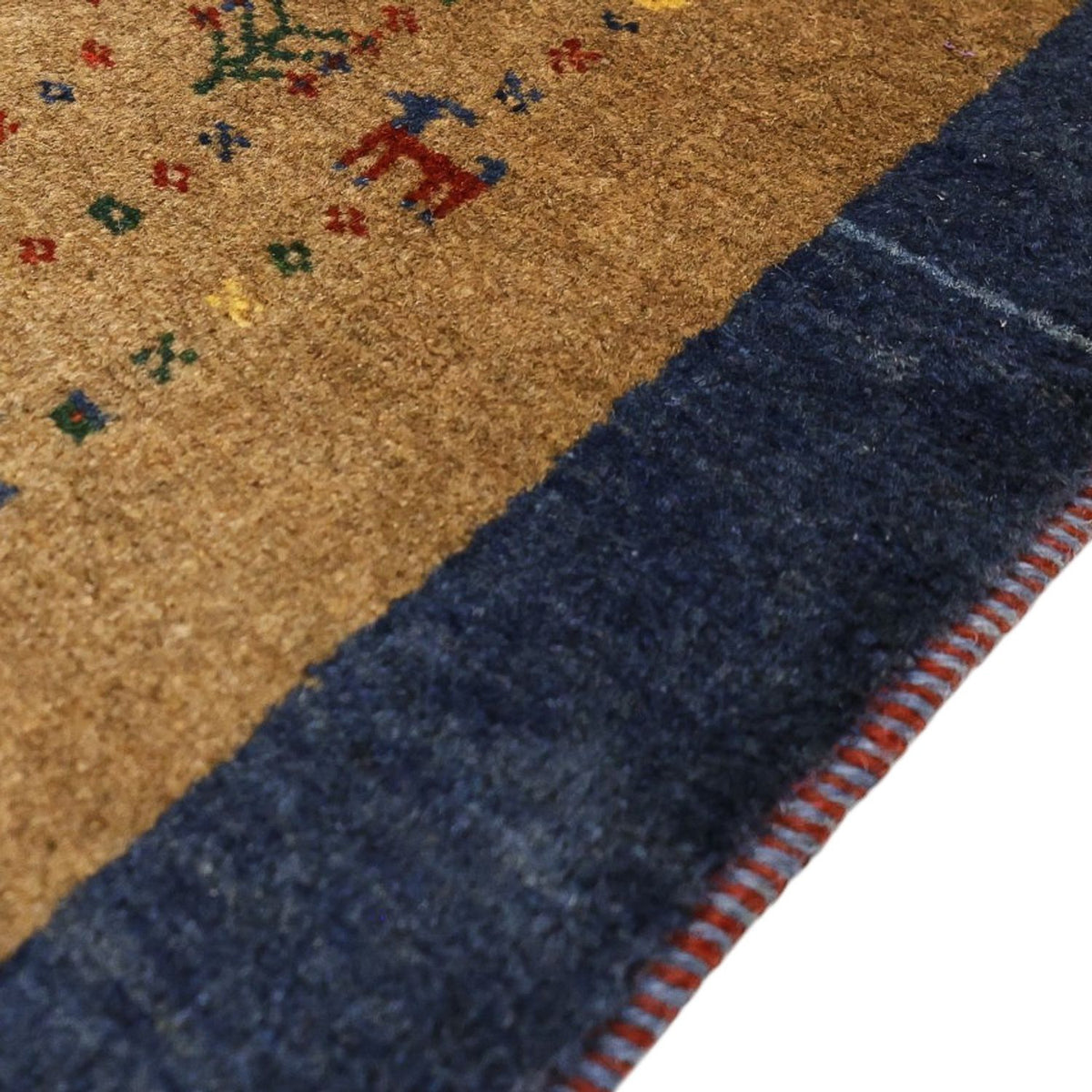 Alfombra Gabbeh - Persa Kashkuli - 184 x 121 cm - rojo