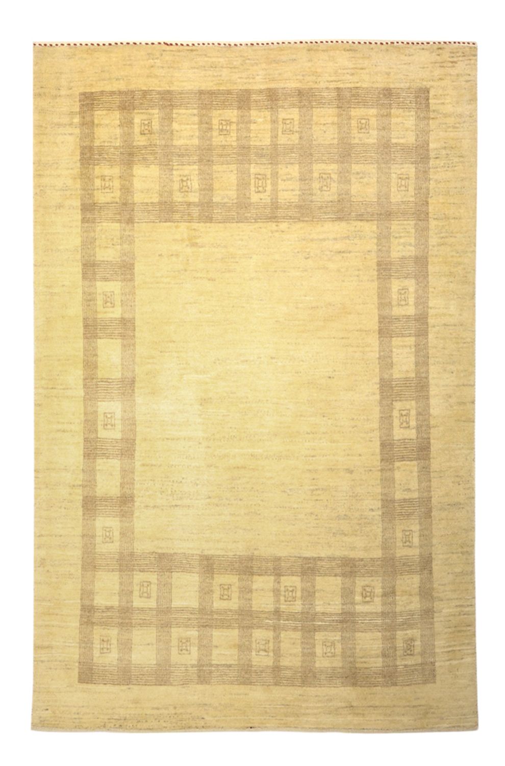 Alfombra Gabbeh - Persa Kashkuli - 178 x 117 cm - beige claro