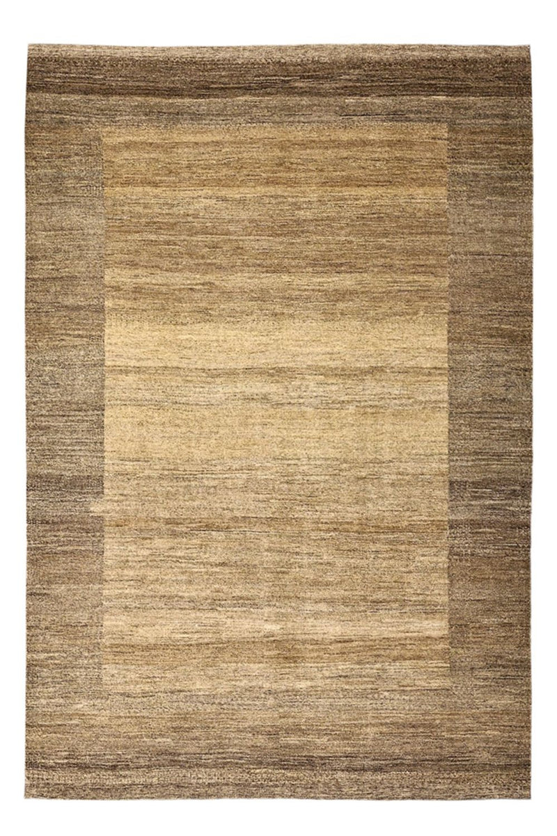 Alfombra Gabbeh - Loribaft Persa - 230 x 163 cm - beige oscuro
