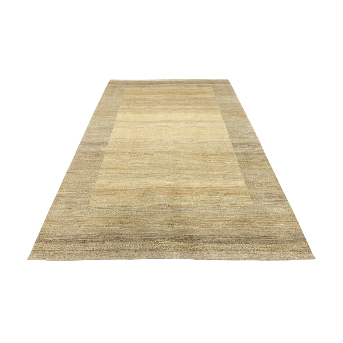 Alfombra Gabbeh - Loribaft Persa - 230 x 163 cm - beige oscuro