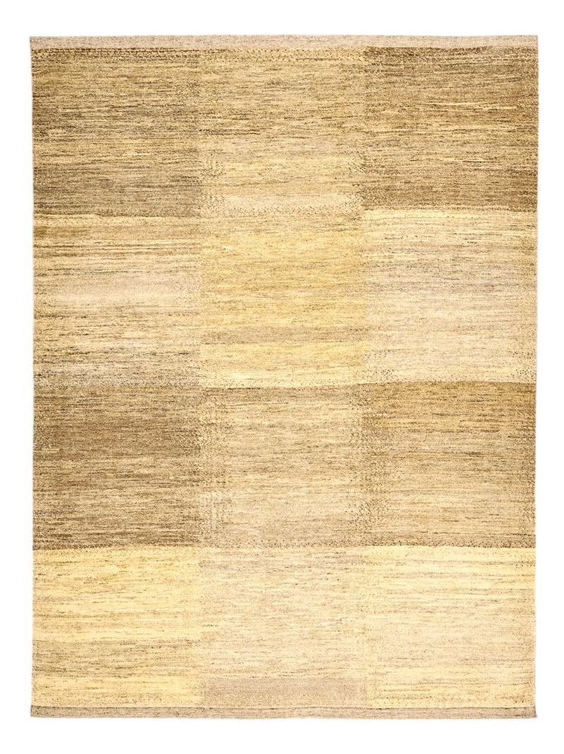 Alfombra Gabbeh - Loribaft Persa - 229 x 174 cm - beige oscuro