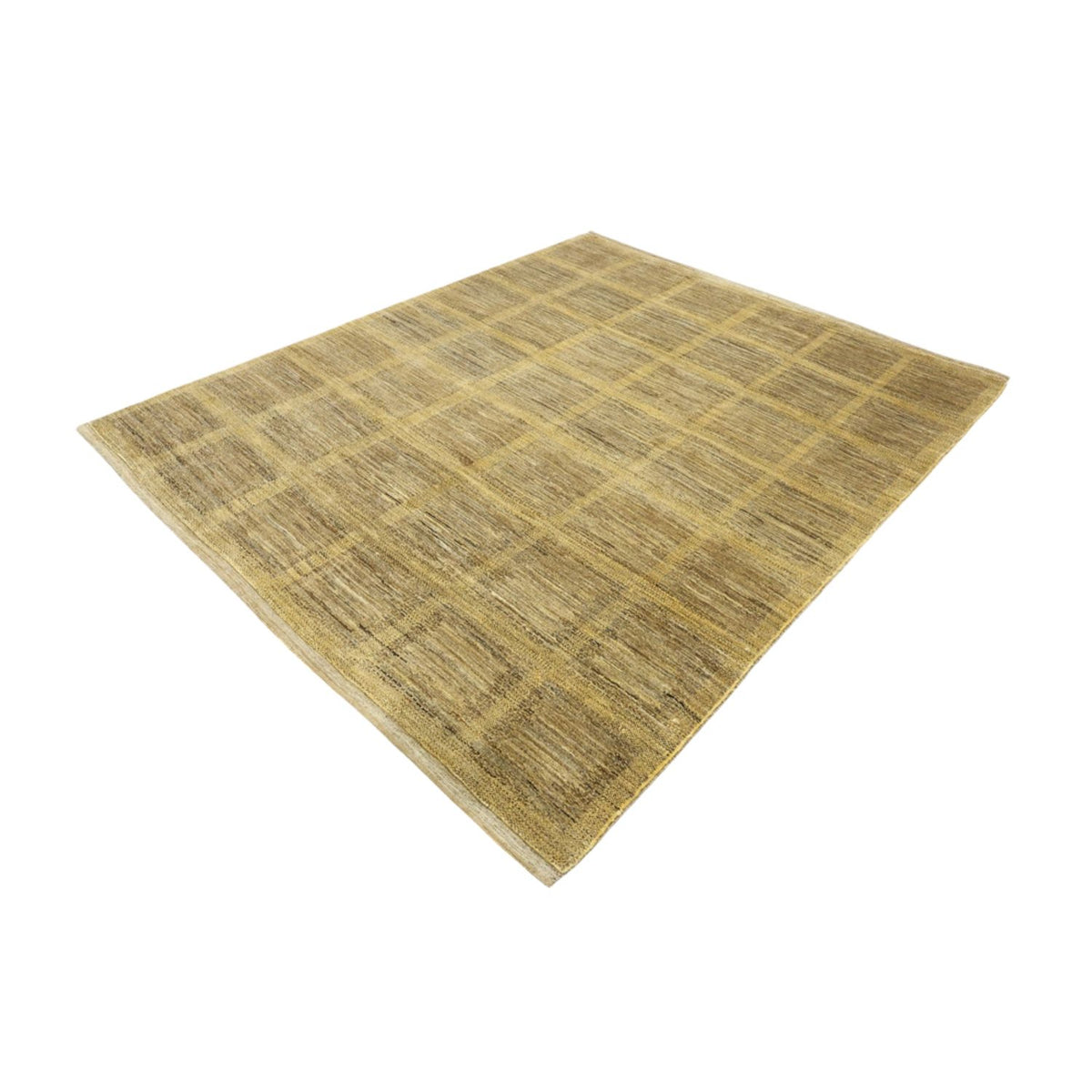 Alfombra Gabbeh - Loribaft Persa - 242 x 194 cm - beige oscuro
