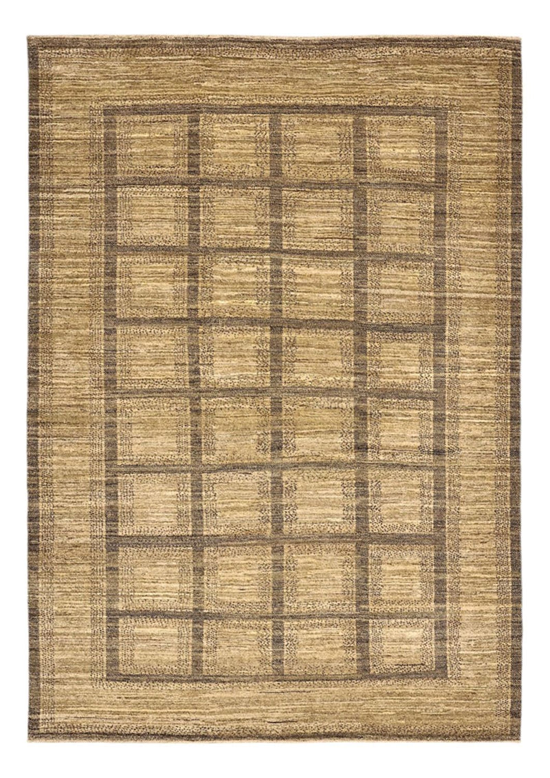 Alfombra Gabbeh - Loribaft Persa - 283 x 204 cm - beige oscuro