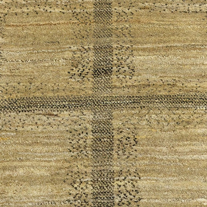 Alfombra Gabbeh - Loribaft Persa - 283 x 204 cm - beige oscuro