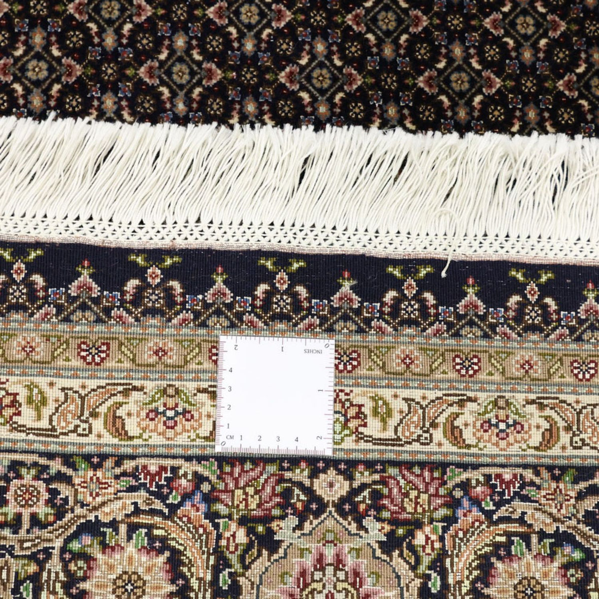 Alfombra persa - Tabriz - 299 x 204 cm - beige oscuro
