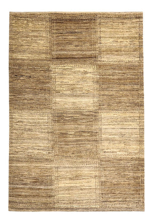 Alfombra Gabbeh - Loribaft Persa - 238 x 175 cm - beige oscuro