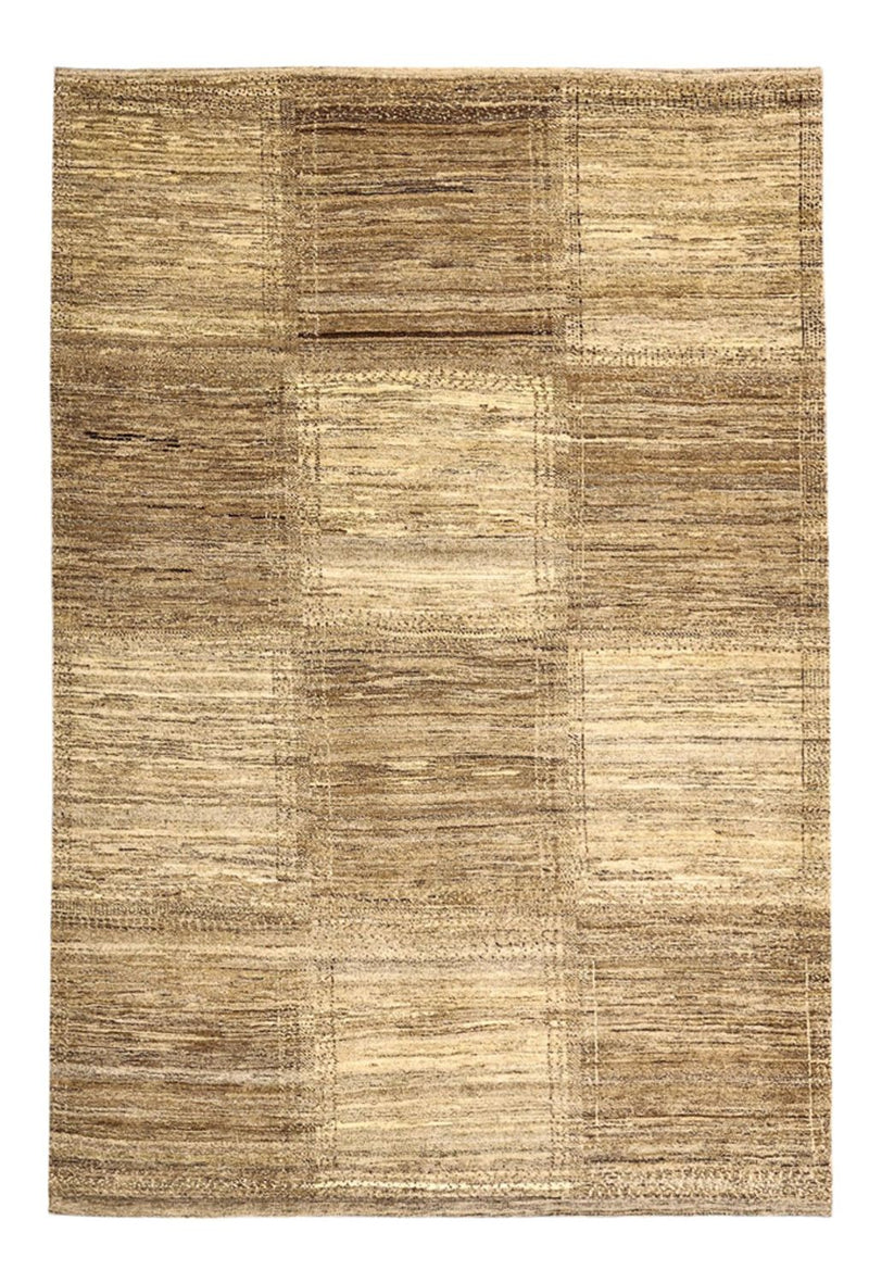 Alfombra Gabbeh - Loribaft Persa - 238 x 175 cm - beige oscuro