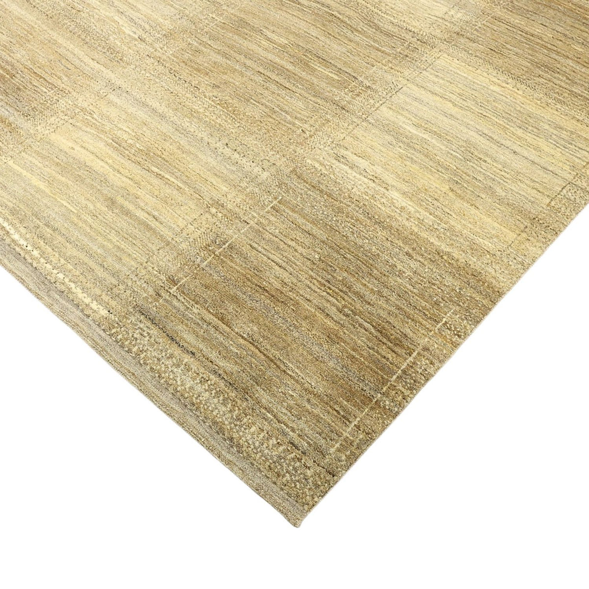 Alfombra Gabbeh - Loribaft Persa - 238 x 175 cm - beige oscuro