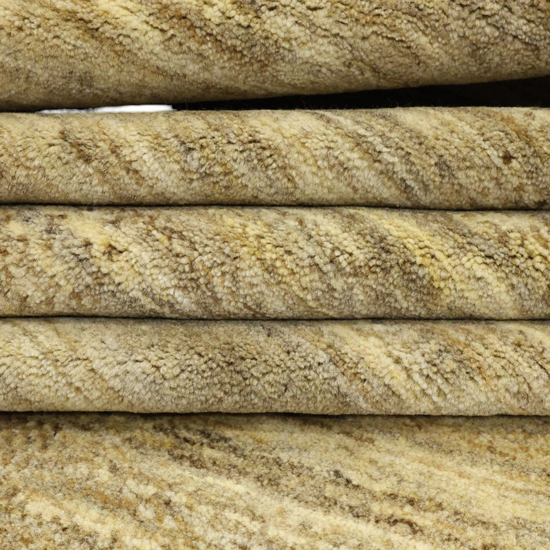 Alfombra Gabbeh - Loribaft Persa - 238 x 175 cm - beige oscuro