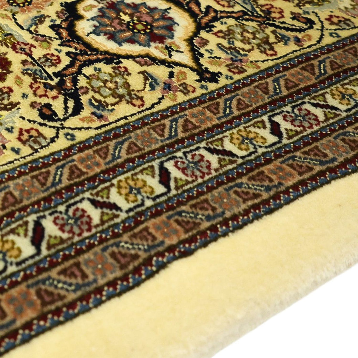 Alfombra Persa - Tabriz - Real - Real - 289 x 200 cm - beige oscuro