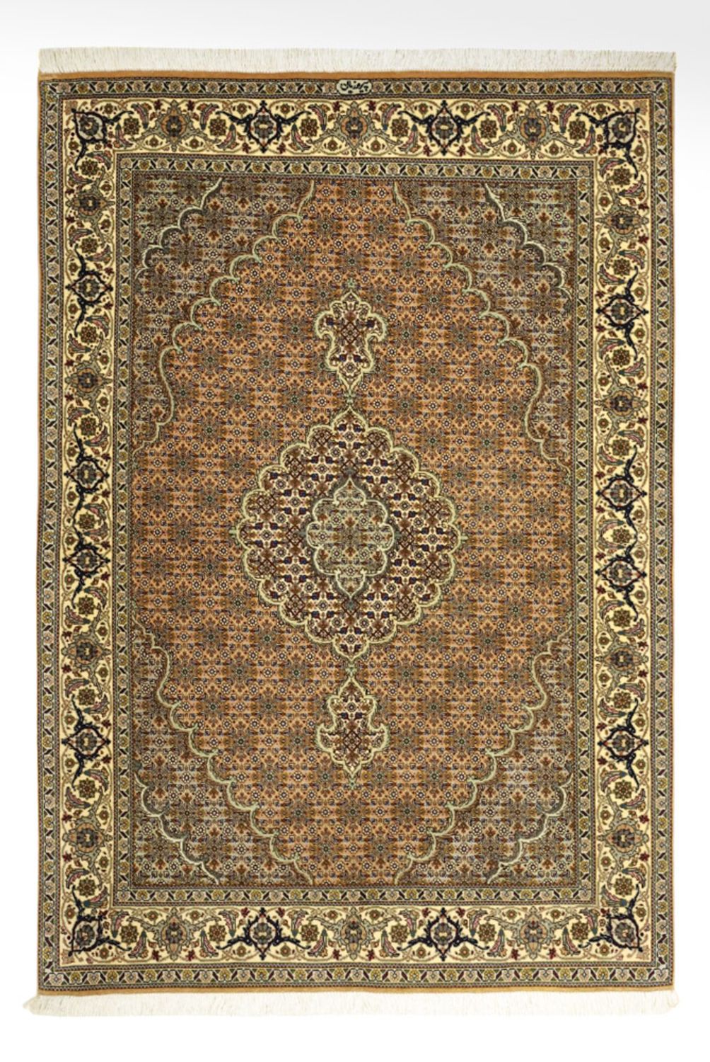 Alfombra Persa - Tabriz - Real - Real - 150 x 102 cm - arena