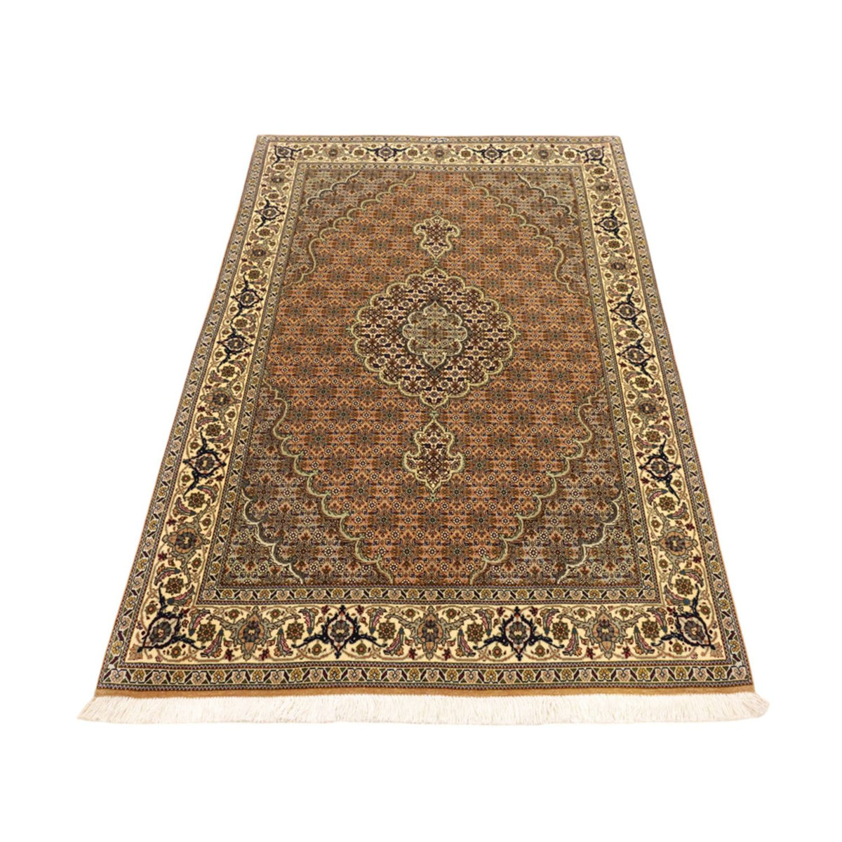 Alfombra Persa - Tabriz - Real - Real - 150 x 102 cm - arena