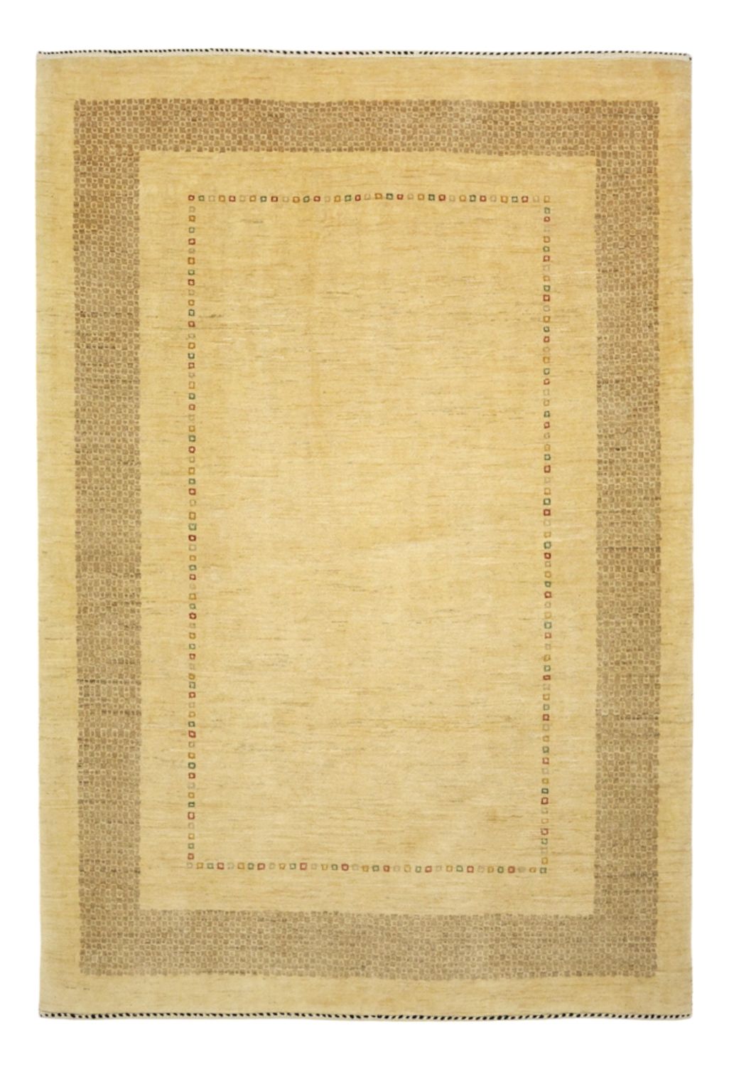 Alfombra Gabbeh - Persa Kashkuli - 182 x 126 cm - beige