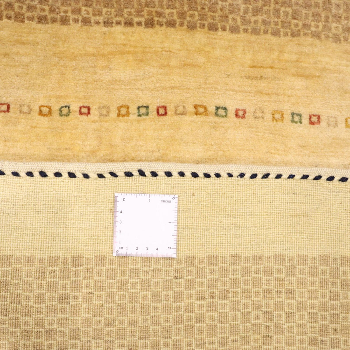Alfombra Gabbeh - Persa Kashkuli - 182 x 126 cm - beige