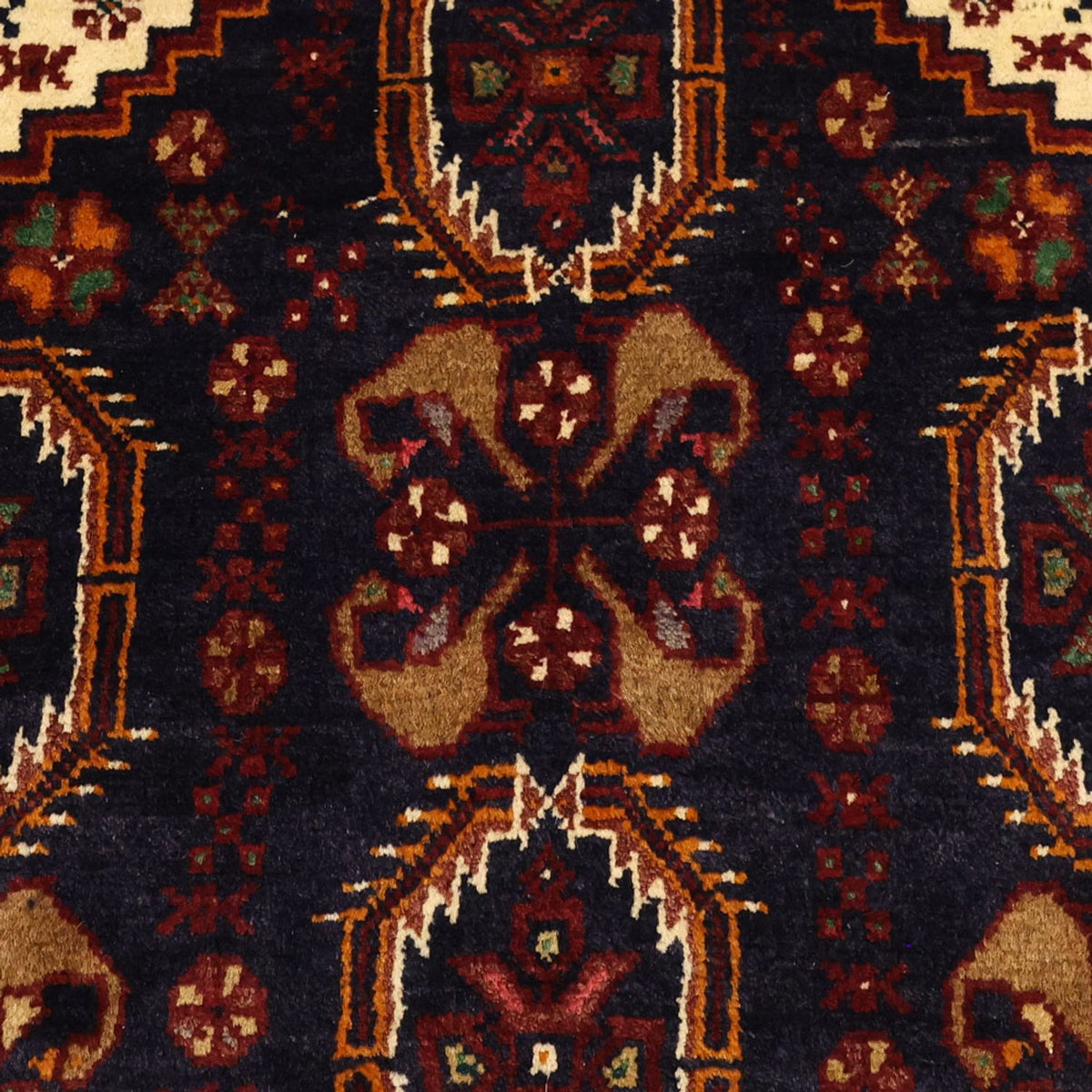 Alfombra Belutsch - 210 x 115 cm - rojo oscuro