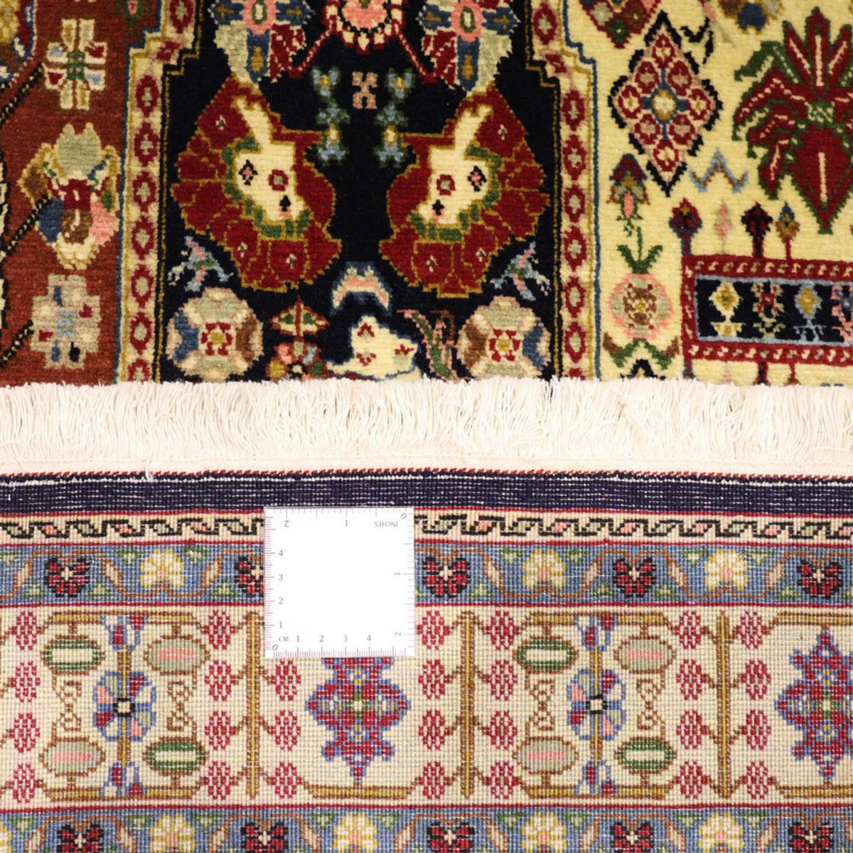 Alfombra persa - Tabriz - 144 x 97 cm - arena