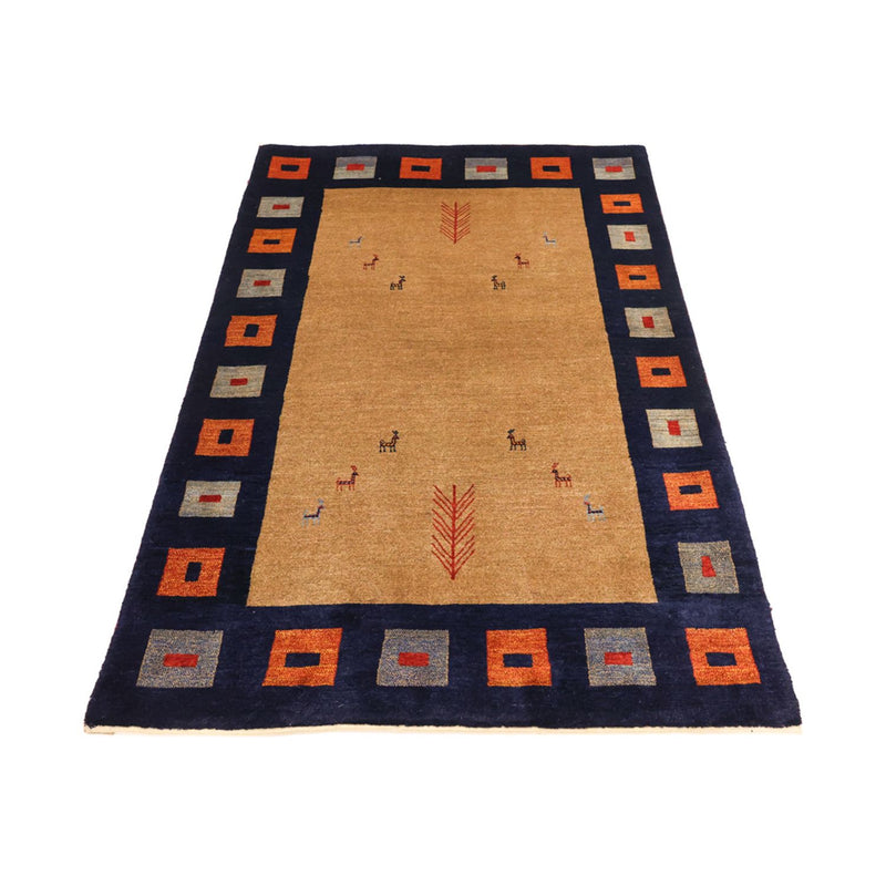 Alfombra Gabbeh - Loribaft Persa - 156 x 105 cm - multicolor
