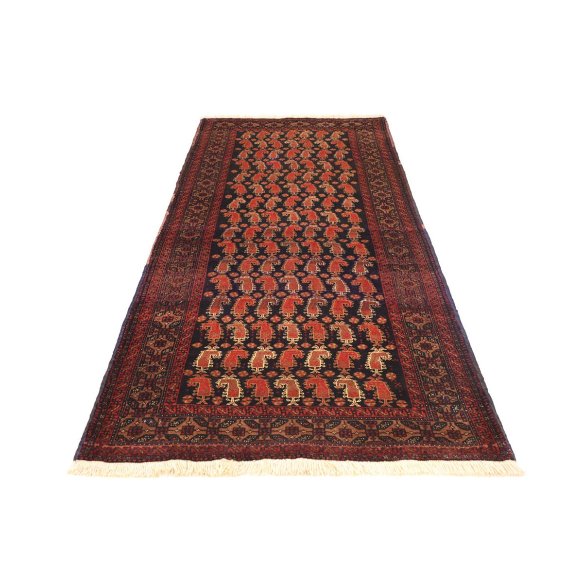 Alfombra de pasillo Alfombra Belutsch - 212 x 102 cm - beige oscuro
