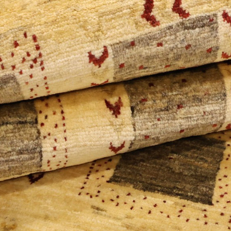 Alfombra Gabbeh - Persa Kashkuli - 190 x 116 cm - beige