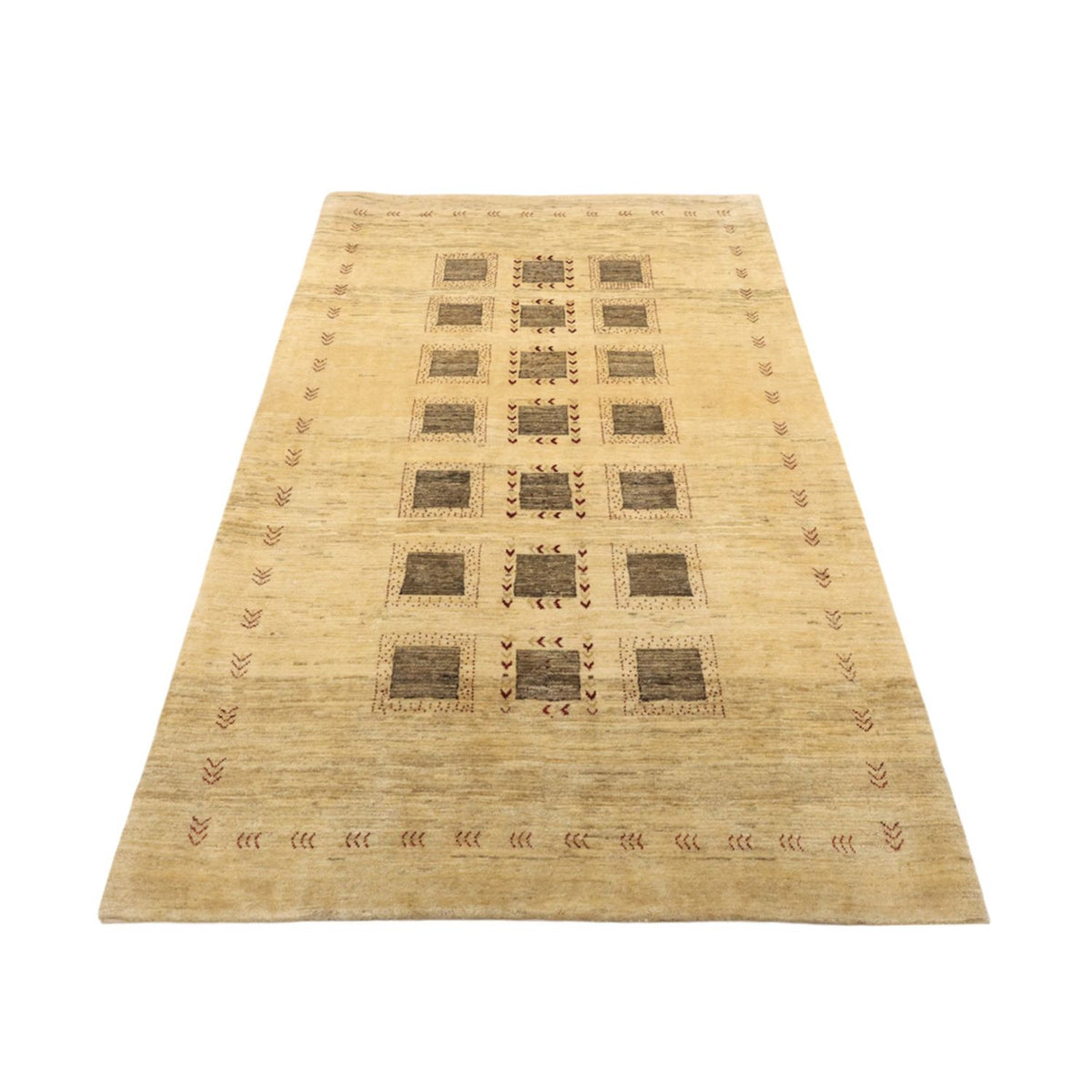 Alfombra Gabbeh - Persa Kashkuli - 190 x 116 cm - beige