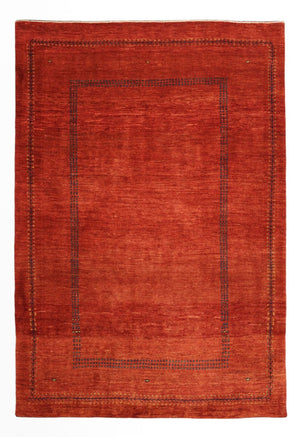 Alfombra Gabbeh - Persa Kashkuli - Real - 180 x 124 cm - rojo