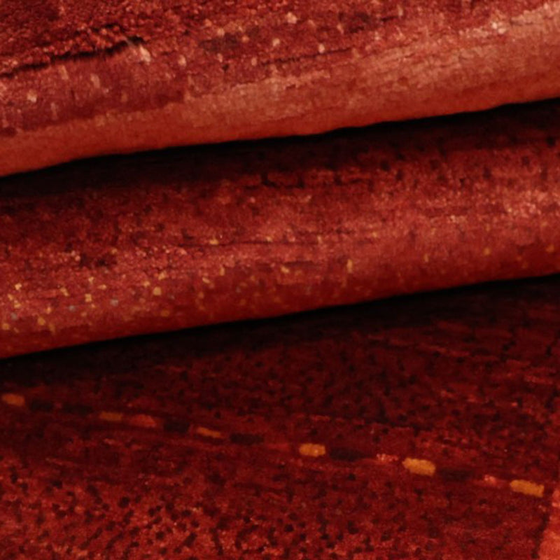 Alfombra Gabbeh - Persa Kashkuli - Real - 182 x 128 cm - rojo