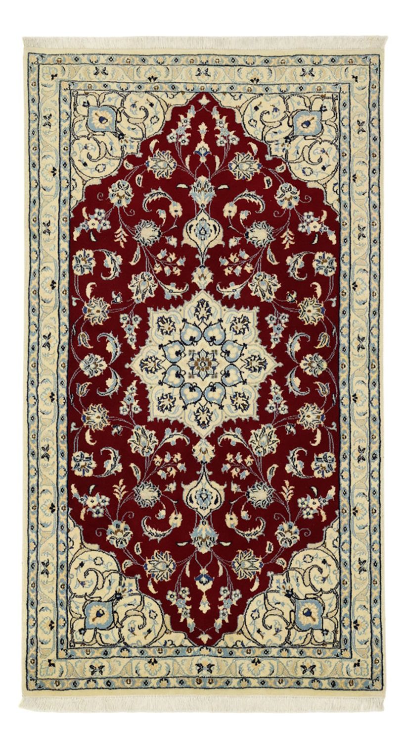 Alfombra Persa - Nain - Real - 158 x 89 cm - rojo